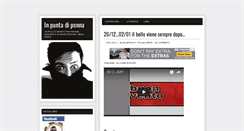 Desktop Screenshot of inpuntadipenna.com