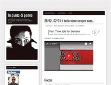 Tablet Screenshot of inpuntadipenna.com